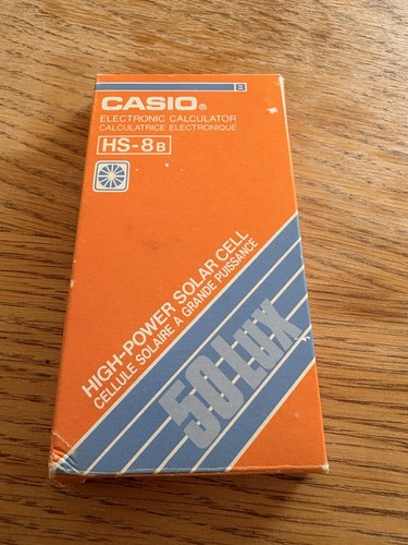 Vintage casio electronic solar - vintage,