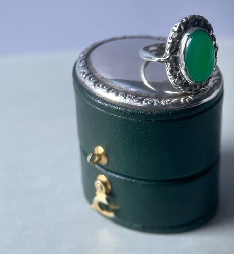 Pinkie ring antique silver - pinkie,