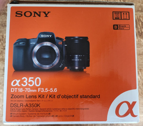 Sony 350 dslr - sony, dslr-a350k