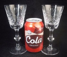 Pair of Edinburgh Crystal STAR