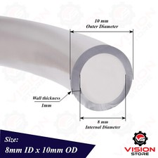 8mm Clear PVC Tube Food Grade