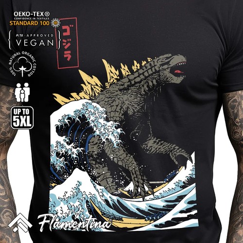 Great godzilla off kanagawa - off,