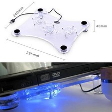 10-15" Laptop Cooler 10" 11" 12" 13" 14" 15" Laptop Cooling Pad Stand 3 FANS