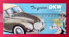 Car advertising brochure