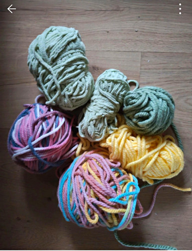 Assorted mixed thick wool - assorted,