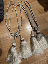 Pair of large curtain tassel