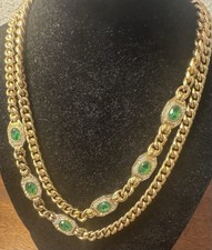 VTG GROSSE For Dior Gold Tone