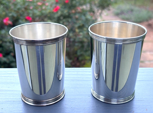 Mint julep cups sterling - –,