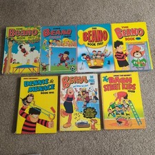 7 x Beano Annual Dennis The