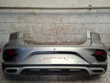 REAR BUMPER IN SILVER SMALL