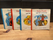 Vintage Andy Pandy Books X4