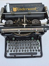 Underwood Typewriter Model 5