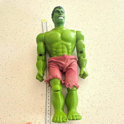Marvel hulk 1978 green - green, plastic