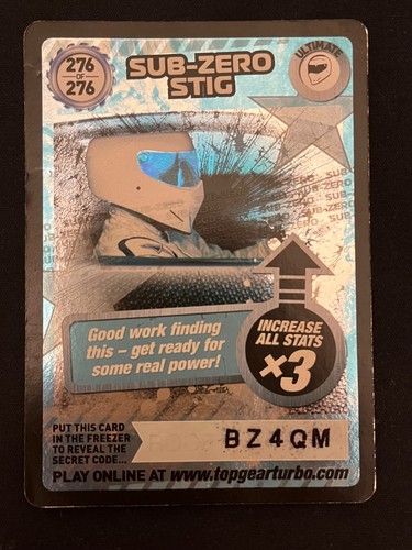 Sub zero stig top - -, gear