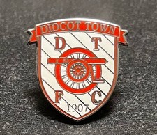 Didcot Town FC Non-League football pin badge