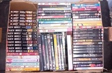 Box of Anime Dvds & Manga (