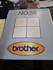 Brother Embroidery Card No. 58