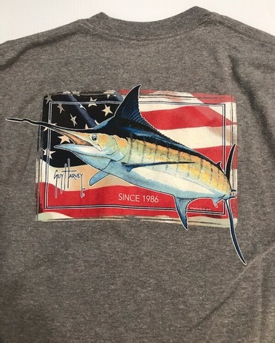 Guy harvey pocket shirt - guy, t-shirt