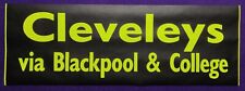 CLEVELEYS BLACKPOOL COLLEGE