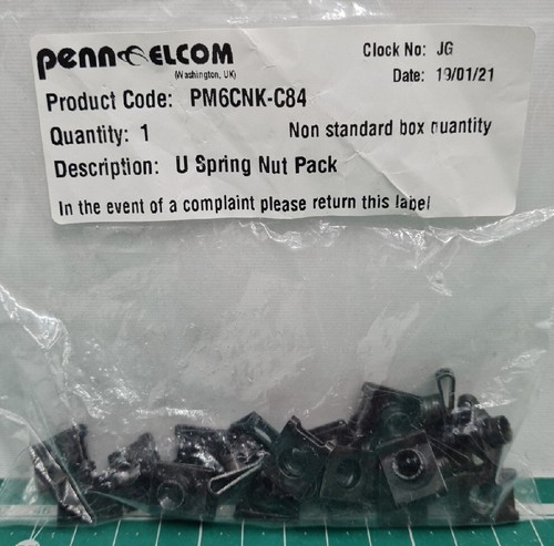 Clip nut for rack - clip,