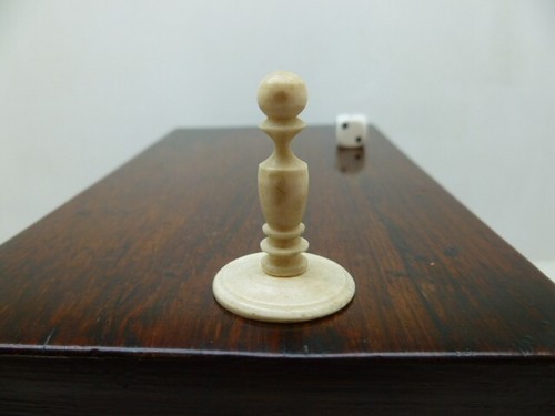 Bone chess pawn - bone, 34mm,