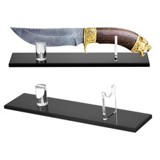 2pcs acrylic knife display - 2pcs,