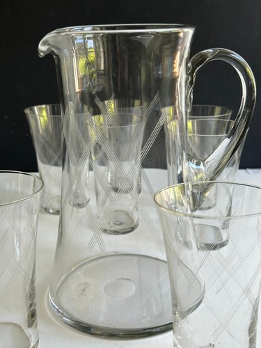 Antique art deco glass - art,