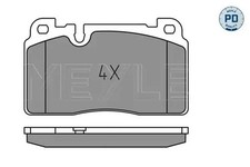 Brake pads Front Axle 025 256 4317/PD MEYLE for AUDI PORSCHE