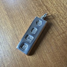 Vintage Sterling Silver Ingot