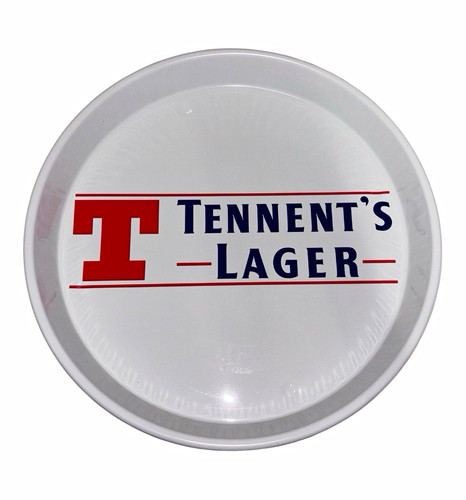 Tennent round beer tray - tennent's, for