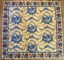 Blue Yellow French Country