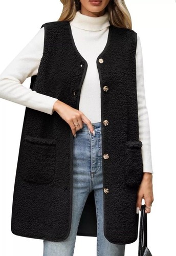 Tuopuda teddy fleece gilet for - tuopuda,