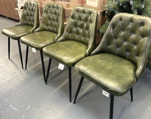 Buffalo leather set four - set, of