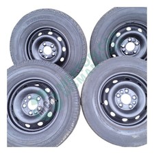 FIAT DUCATO MOTORHOME 15" STEEL WHEELS SET X4 225 70 15 TYRES -