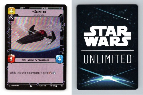 Scimitar 735 star wars - #735,