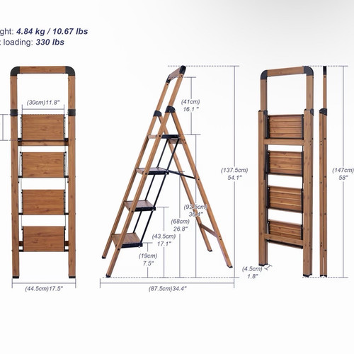 En131 step foldable - 4-step,