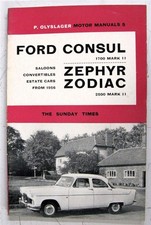 FORD Consul Zephyr Zodiac Car