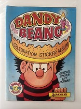 Dandy And Beano Celebration Sticker Album Panini 50 Years Young VGC - COMPLETE 