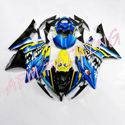 Blue black shark abs injection - black,