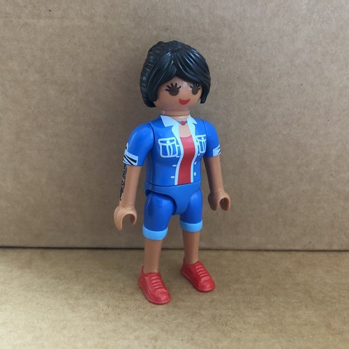 Playmobil black haired modern - playmobil,