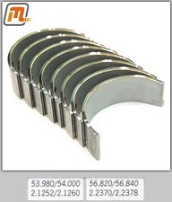 Saab 96 connecting rod bearing set V4 1.5-1.7L 8-piece standard