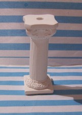 DOLLS HOUSE, COLUMN, 12TH, WHITE, EGYPTIAN, DECOR, HOME, GARDEN, TEMPLE