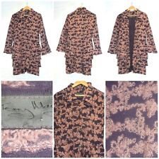 TERRY MACEY COAT WITH RUCHING - SMALL - GOOD ORDER - MINIMAL WEAR