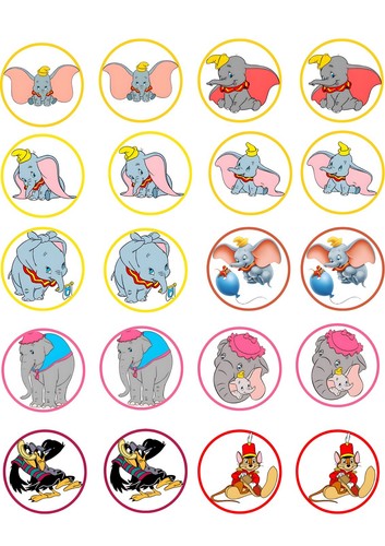 Dumbo stickers - 20,