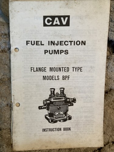 Cav flange mounted - cav, fuel