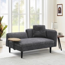 Occasional Linen Fabrc Chaise