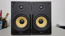 SONY SS-CG1 Hi-Fi Bookshelf Speakers 6 ohms 120 Watts Power Heavy Bass !