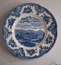 JOHNSON BROTHERS — STERLING — OLD BRITAIN CASTLES — CHATSWORTH HOUSE — 8"— PLATE