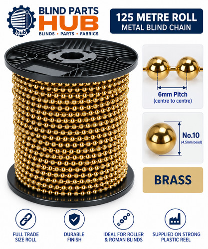 125m raw brass roller - raw, /