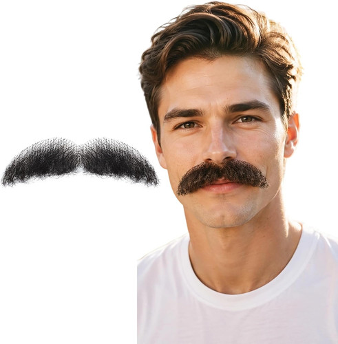 Fake beard and mustache set - fake,